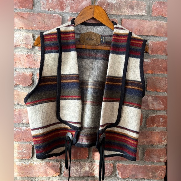 Woolrich Jackets & Blazers - Woolrich Multicolor Striped Vest